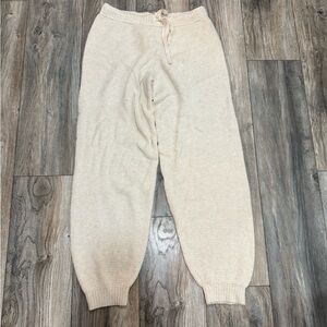 aerie knit joggers
